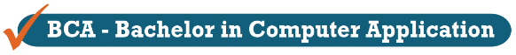 BCA - Bachelor in Computer Application